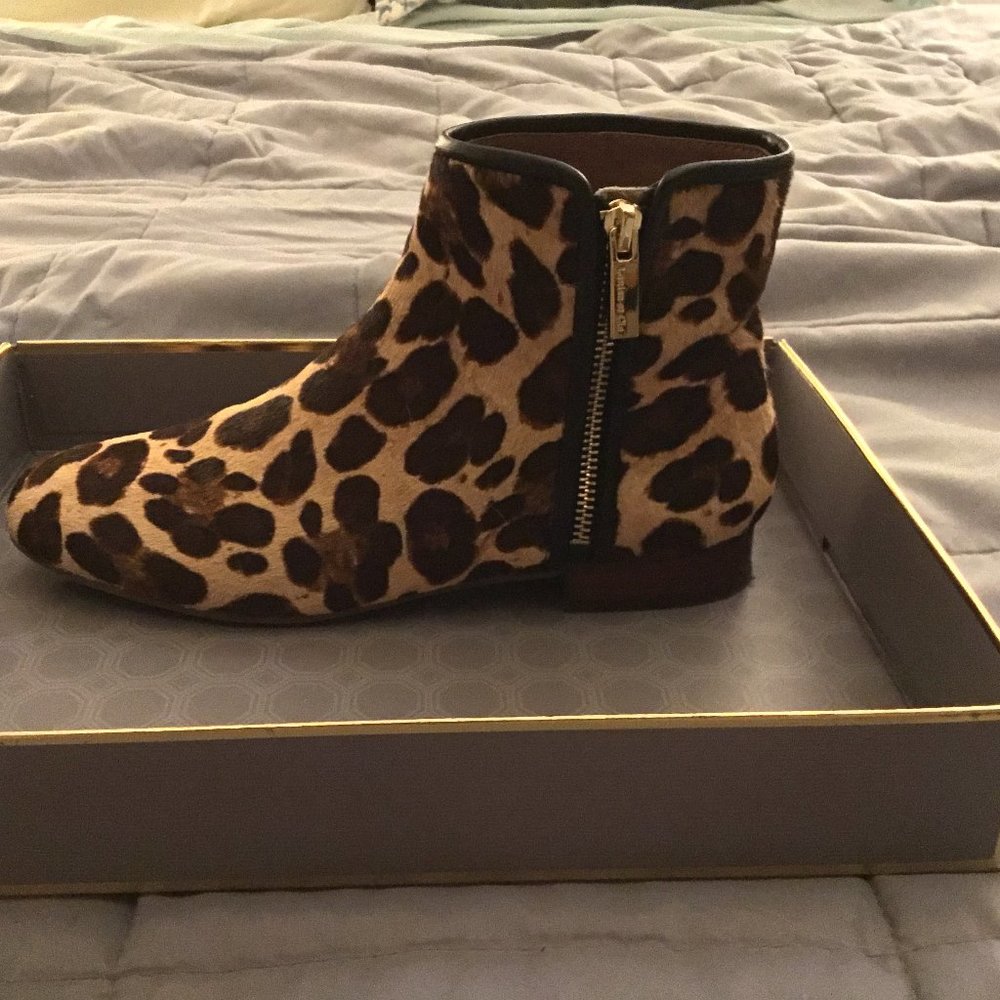 Leopard Print 'Yasmin' Bootie